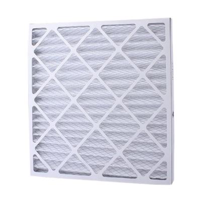 China Material of construction shops quality air filter polyester fiber selection washable pleated cotton panel prefilter for sale