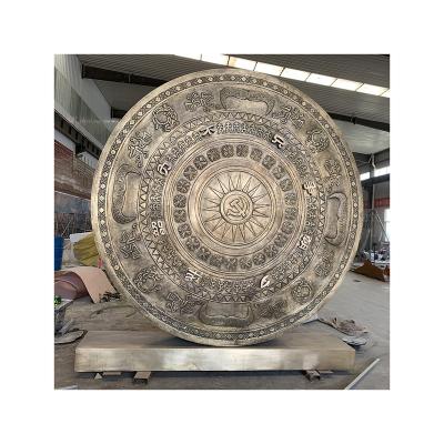 China Outdoor Europe Fiber High Relief, On The Wall Panel Museum Decoration Carved Fiberglass Relief for sale