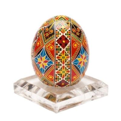 China Acrylic Manufacturer Supply Acrylic Easter Egg Display Rack for sale