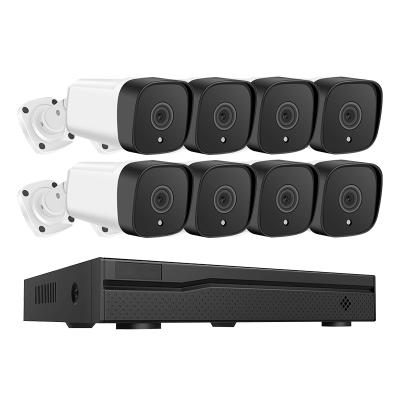 中国 VESAFE 8CH NIGHT VISION Home Security HD NVR CCTV Camera Kit with 8pcs 1080P Camera Outdoor Waterproof 販売のため