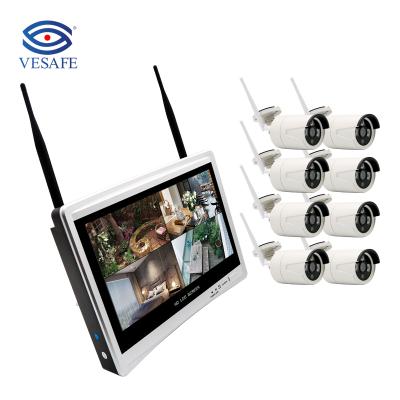 Κίνα VESAFE Wireless CCTV 8CH 1080P NVR Kits With 12