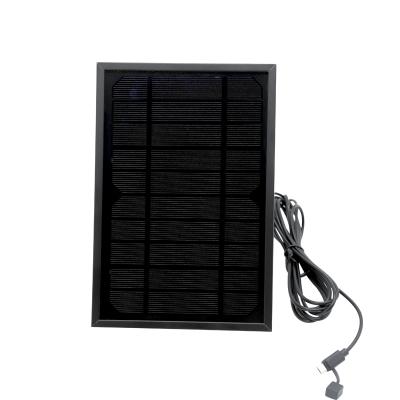 China VESAFE Home Security Engineer Solar Panel For Battery Camera , USB Output DC 5V1A 22*15*27cm Te koop