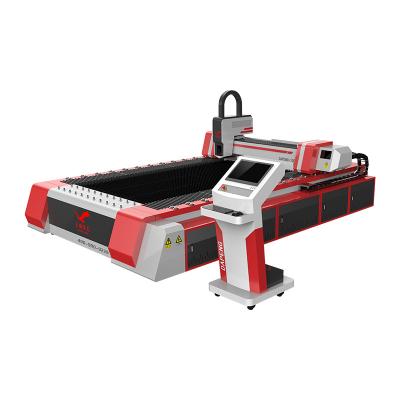 China New Product Single Bed Cutter Rack Steel CNC 1000W 1500W 2000W 3000W Fiber Laser Automated Loading Metal Plate Cutting Machine for sale