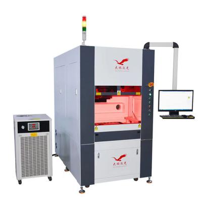 China Dapeng Laser Desktop 60W 100W 120W 150W 200W 250W Auto Focus CO2 Fiber Deep Marking Laser Cutting Spotting Machine for sale