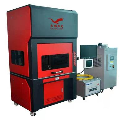 China NEW Large Metal Stainless Steel Work Area Enclosed Full Cover CNC Welding 2000W High Efficiency Fiber Laser Welding Machine for sale