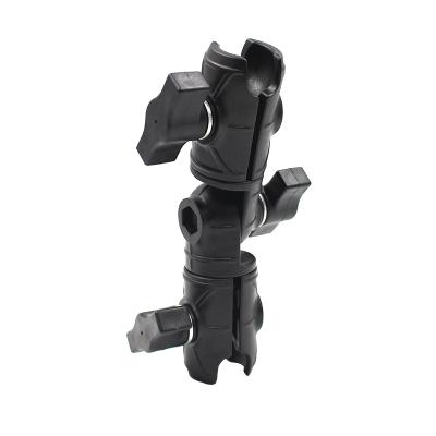 China Universal Vehicle Mounts Multi-Joint Pivot Arm And Ratchet Parts Double Joint Connecting Rod for sale