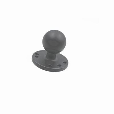 China @Hot-salling Fixed Large Round Ware Support Plate With Ball Suitable For 1.5inch Ball Mounts for sale