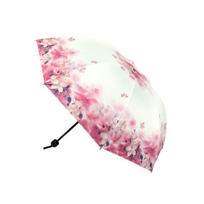 China Umbrella Yiwu Umbrella Factory High Density Waterproof Sunproof Lattice Printed Umbrella for sale