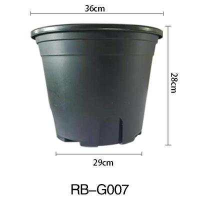 China Durable Herbs Planting Equipment 7 Gallon Durable Soft Plastic Pot For Greenhouse for sale