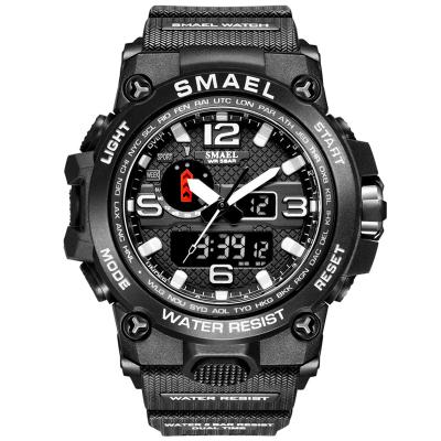 China 2022 New Alarm New Arrivals SMAEL Mens Watches Brand 1545 Men's LED Digital Quartz Watch for sale