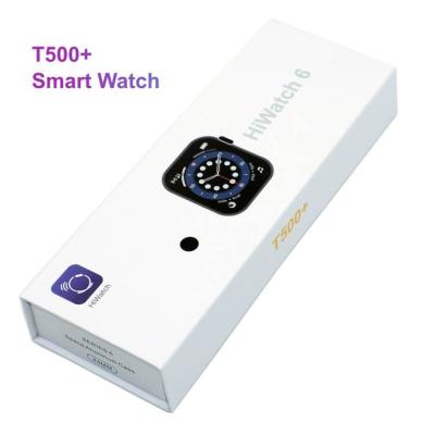 China 2022 Touch Screen Factory Price T500+ Full Touch Smart Watch Fitness T500+ Smartwatch for sale