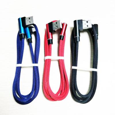 China MP3/MP4 Player L Type USB Cable Cord L Data USB 90 Degree Fast Charging Charging Cable For iPhone XS XR 7 8 PLUS for sale