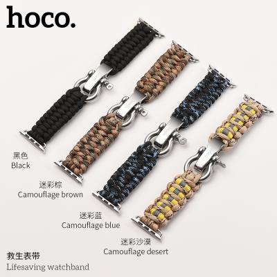 China HOCO Soft Nylon Breathable Replacement Non-Specific Lifesaving Strap For iWatch Apple Watch Series 4 3 2 1 for sale