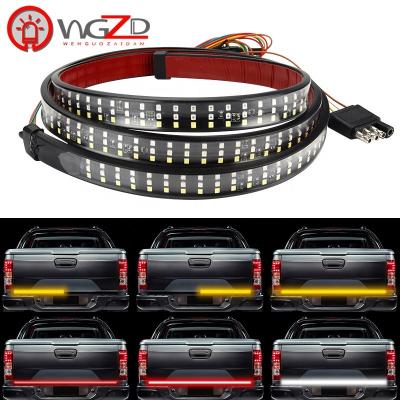 China 48/60 Inch Car Brake Light 12V Turn Warning Signal LED Light Flexible Strip Rear Tail Running Lights Reverse Dual Flash Red for sale