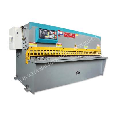 China QC12k Economic Hydraulic Shearing Machine For 8000mm Sheet Swing Beam for sale