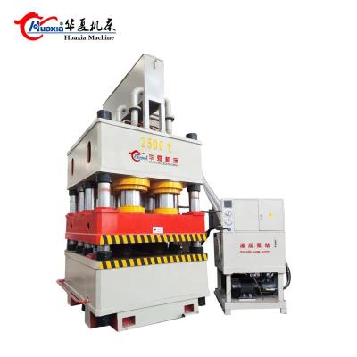 China OEM HUAXIA 1600T Hydraulic Press Machine For Door Skin Press Machine Te koop