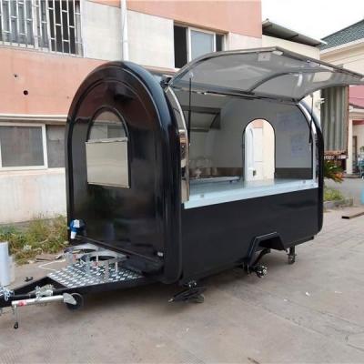 China New Street Food Vegetable Processing Factory Vending VW Vintage Electric Food Truck Mobile Food Trailer for sale