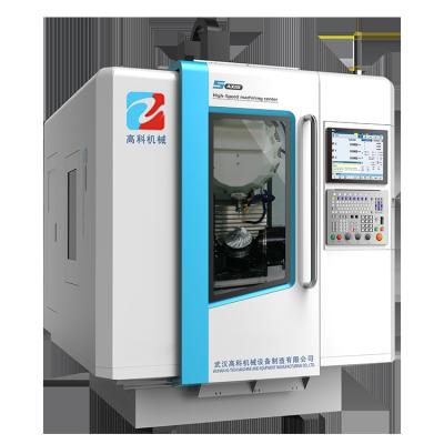 China 5 axis machining center VMC machine with 5 axis vertical machining center 17'' touch screen controller with RTCP function for sale