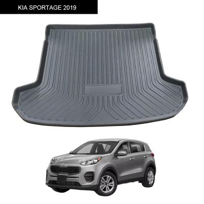 China New Design Easy Cleaned Customized All Weather Waterproof Strip Car Trunk Mats Use For KIA SPORTAGE 2019 for sale