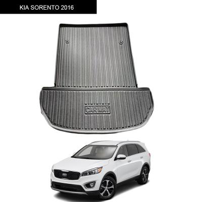 China Easy cleaned eco-friendly automatic strip floor mat. Factory direct sale custom car trunk mat use for KIA SORENTO 2016 for sale