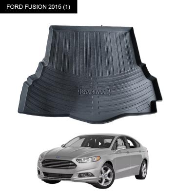 China Easy Cleaned Wholesale Factory Strip Car Trunk Mat. Strip Trunk Mat Waterproof Easy Clean Material Use For FORD FUSION 2015 for sale