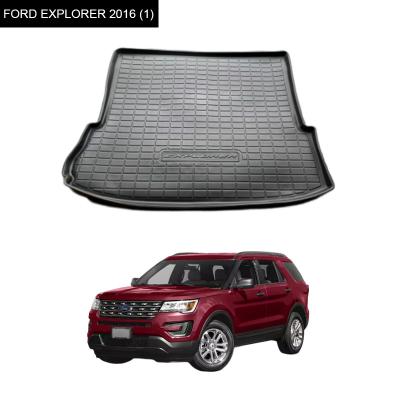 China Easy Cleaned Wholesale Factory Strip Car Trunk Mat. ForFORD EXPLORA 2016 Strip Trunk Mat Waterproof Easy Clean Use Material for sale