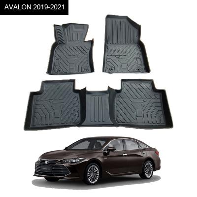 China Easy Cleaned Waterproof Rubber Material Strip Car Floor Mat. Sports Styling Strip Car Floor Mats Use For TOYOTA AVALON 2019-2021 for sale