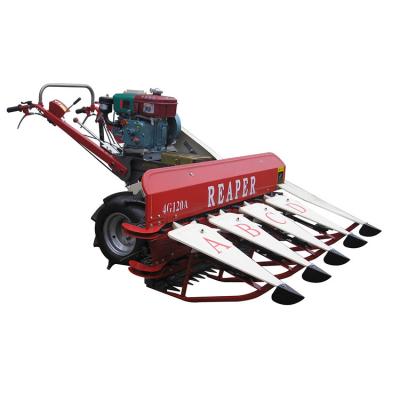 China Popular model of 4G120A rice gasoline engine rice harvester by factory supply for sale