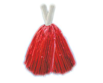 China Wonderful Cheering Party Supplies Wholesale Cheap Hot Flame Price Pompoms Red Cheering Gift Toy Customization for sale