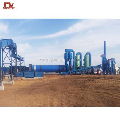 China Organic Animal Manure Fertilizer Processing Drier Pig Dung Drying Machine Eco-friendly Chicken Manure Rotary Dryer For Sale for sale