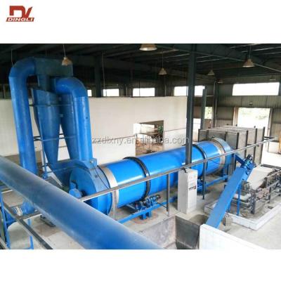 China Animal Feed Processing Der Dingli Maker Animal Feed Pellet Soy Bean Dregs Dryer Machine for sale