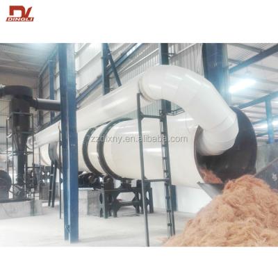 China Coconut Waste Henan Supplier Factory Price Coconut Fiber Rotary Dryer Drying Treatment Machine for sale