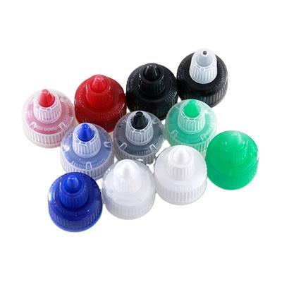 China Personal Care 20/400 20/410 24/410 Plastic Twist Oil Bottle Spout Ribbed Cap Twist Cap for sale