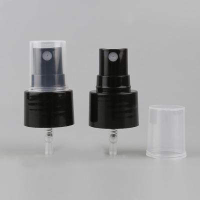 China Non Spill Mini Aluminum Nano Mist Sprayer Light Vapor Plastic Atomizer Jet Mist Sprayer Pump Supplier Black for sale