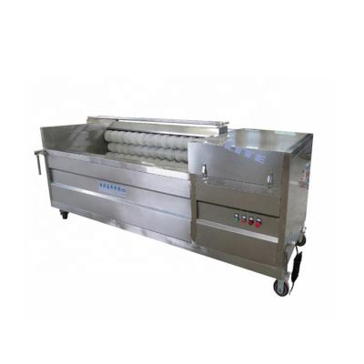 China Mao Roll Continuous Automatic Fruit Peeling Machine Onion Peeling And Cutting Machine for sale