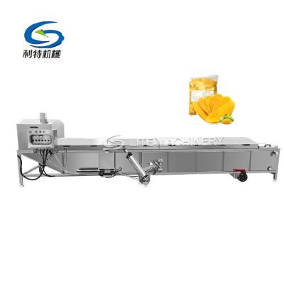 China Stable Pre Cooking Line Machinery Chicken Corn Feet Cleaning Nut Potato Chips Blanching Machine for sale