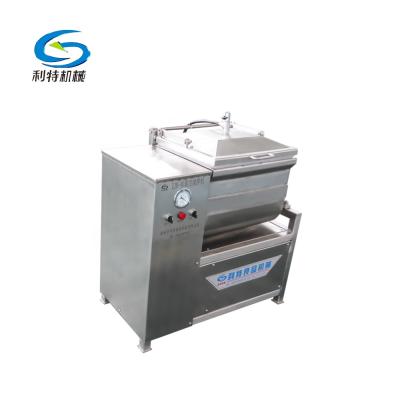 China Meat processing industry high efficiency sus 304 stainless steel vacuum meat mixer for sale