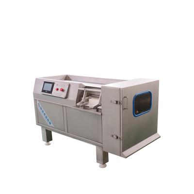 China Competitive Meat Processing Equipment Cube Cutter Dicer Machine Frozen Chicken Meat Slicer Made In China Low Price for sale