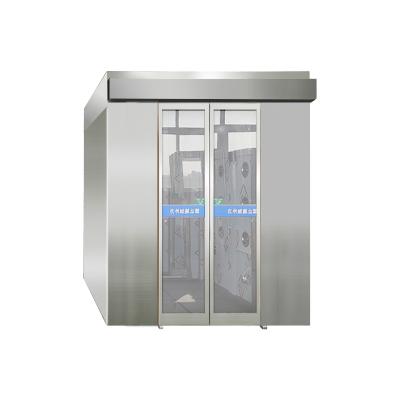 China Customizable Hotels Competitive Price Smart Double Doors Interlock Air Shower For Cleanroom for sale