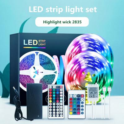 China Remote Control LED Strip Lights 300 LEDs 16.4ft with Remote Color Changing LED Strip Light Kit for Room Kitchen Bedroom Decoration for sale