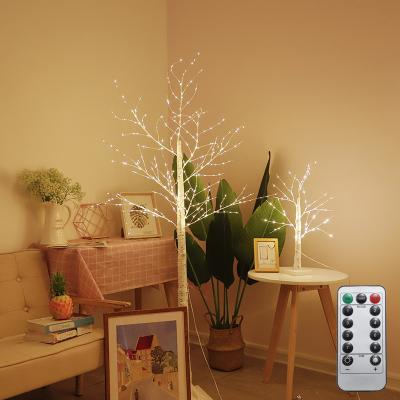 China Outdoor Decoration LED Lighting Simulation Birch Lights Room Decoration Background Store Christmas Holiday Decoration Lights for sale