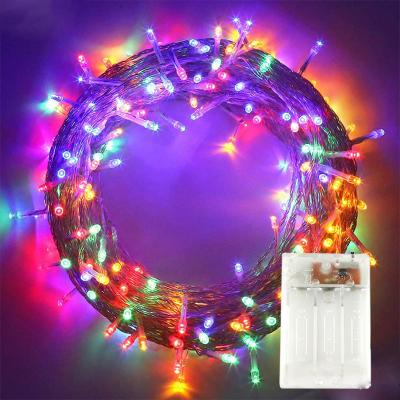 China Dropshipping Indoor Outdoor Festival Decoration Twinkle Customized Christmas Tree Led Outdoor Decoration String Lights LED Icicle Beaded Light for sale