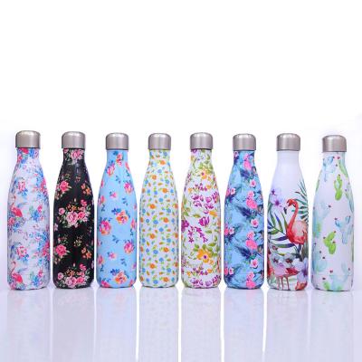 China Fuboom Harajuku Style PORTABLE Bowling Shaped Thermal Insulated Flasks Stainless Steel Vacuum For 24 Hours Thermos Water Bottle With Steel Lid for sale