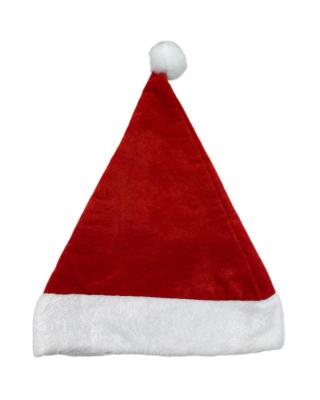 China Chistmas Day Double Layer Short Burrs Double Christmas Gifts Christmas Hats Hot Selling Christmas Hats for sale