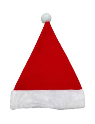 China Bright Red Chistmas Day Tree Hat With Short Raw Brim Christmas Hats Christmas Gifts Christmas Hot Sale Hats for sale