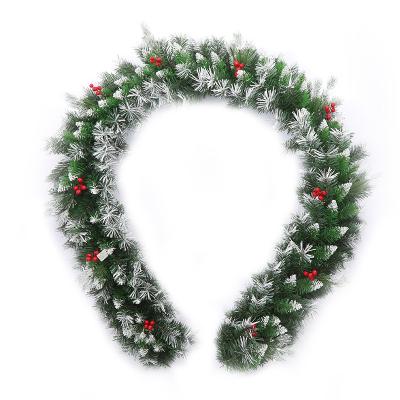 China Used for Christmas Holiday Decoration Hot Sale TT--16 Two Way Snowflake Rattan (Set OPP Bag) Manufacturer Christmas Wreath Rattan Circle for sale