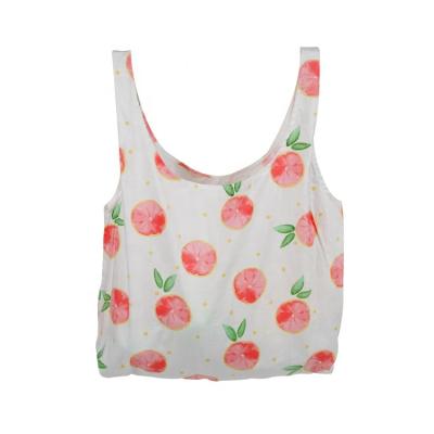 China Eco Reusable Grocery Tote Bags Reusable Heavy Duty Shopping Colapsable Vest Bag For Groceries for sale