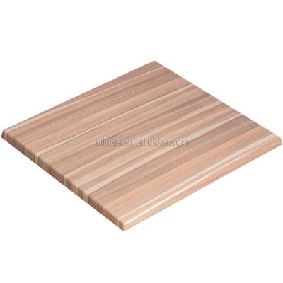 China Solid wood werzalit table top round square table top restaurant furniture for sale