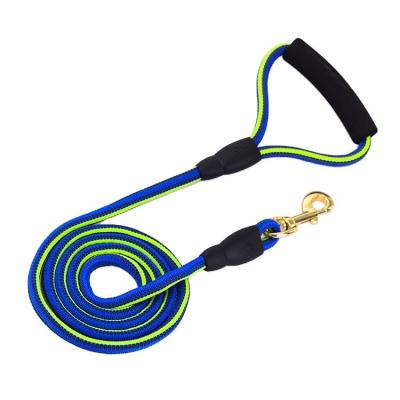 China Non-slip elastic nylon traction cord soft and durable padded hands and dogs not to hurt for sale