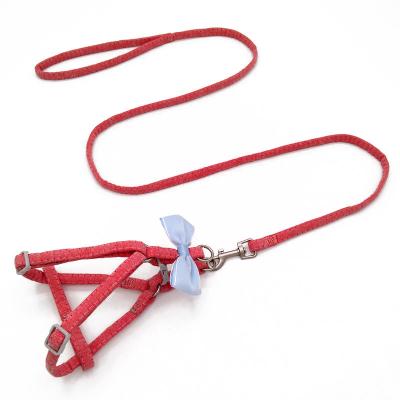 China Personalized High Quality Strap Dog Harness and Leash Set Retractable Pattern Custom Made Wholesale for sale